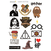 Фотография Стикер лист Stickerlab - Harry Potter [=city]