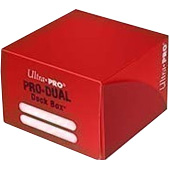 Фотография Пластиковая коробочка Ultra-Pro - Pro Dual Standard: Red [=city]